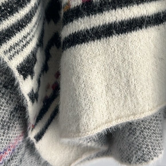 Eyelash Knit Fall Poncho from Anthropologie EUC - Picture 4 of 13